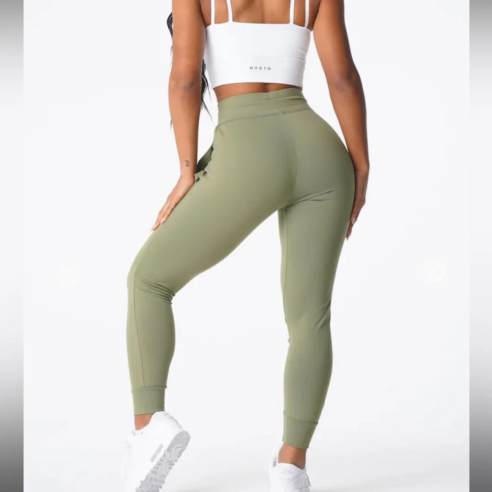 Olive NVGTN Joggers - Picture 4 of 6